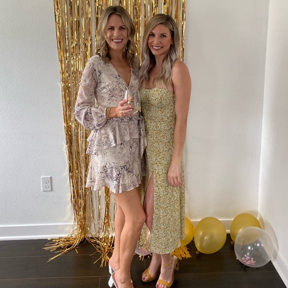 Beautiful Midi, Balconette Floral Summer Dress - Picture 10 of 10